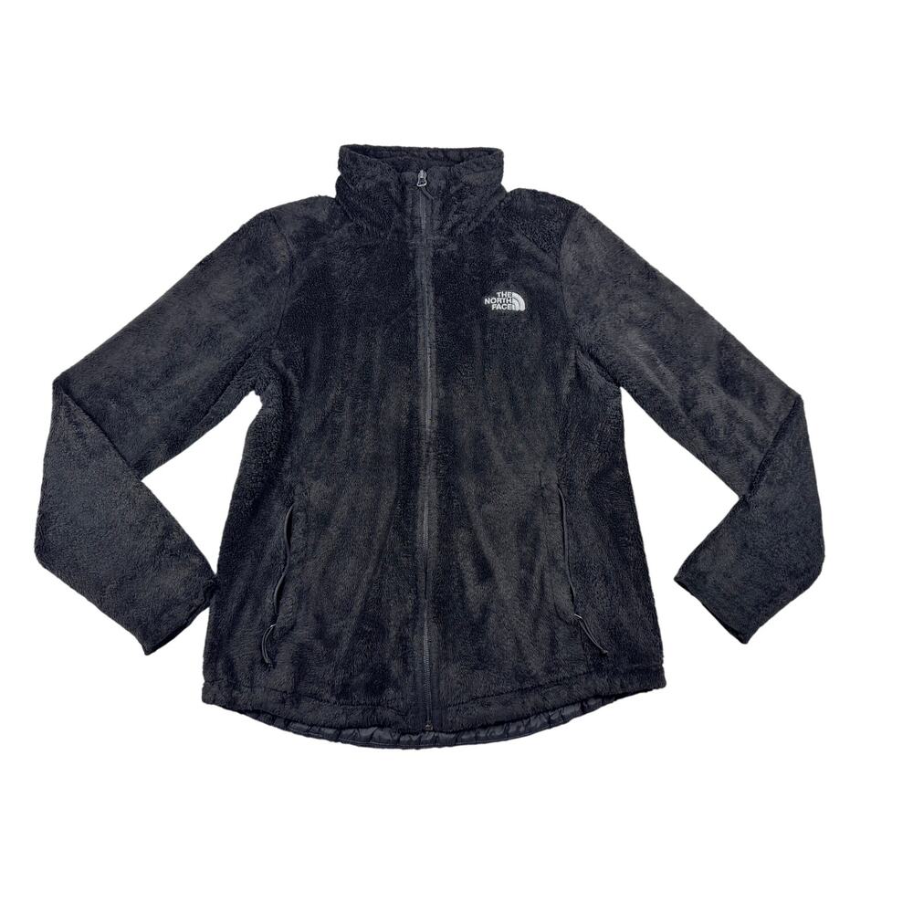 The North Face Women’s M Black Osito Plush Fleece Jacket Full Zip High Pile